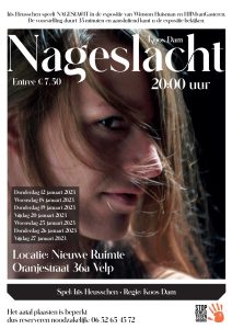Toneel in de expositieruimte van Nieuwe Ruimte